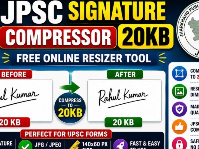 JPSC Signature Compressor 20kb: Free Online Resizer Tool