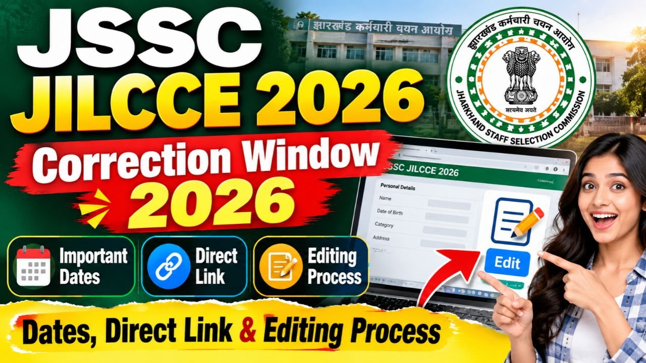 JSSC JILCCE Correction Window 2026