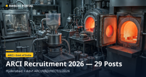 ARCI Recruitment 2026: 29 Posts, Apply Online till 16 Nov