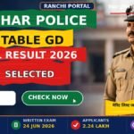 Bihar Police CSBC Constable Final Result 2026 Merit List 83 Selected