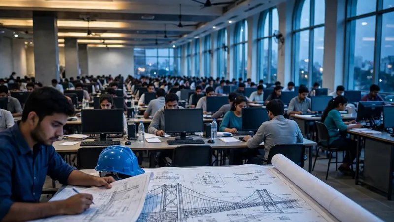 SSC JE Paper-I 2026 exam city slip status — computer based test hall