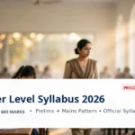 BSSC Inter Level Syllabus 2026 — Prelims and Mains exam pattern