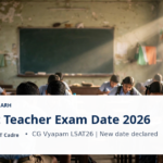 CGSSB Assistant Teacher Exam Date 2026 — 2294 posts, exam 6 December, PwBD re-apply 15-30 Oct