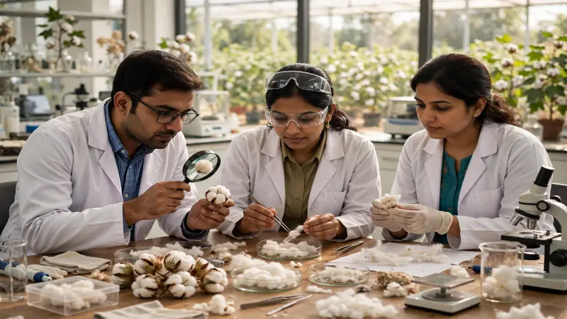 ICAR CIRCOT Young Professional recruitment 2026 cotton research laboratory scene