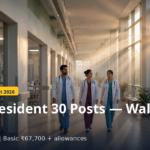 ESIC Bihta Senior Resident Recruitment 2026: Walk-in 27 Oct ESIC Bihta Senior Resident Recruitment 2026 — 30 posts, walk-in interview 27 October 2026