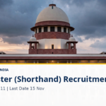 Supreme Court Court Master Recruitment 2026 – 20 Posts