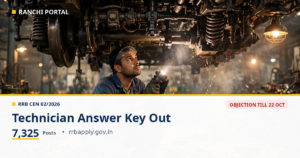 RRB Technician Answer Key 2026 Out: Objection Till 22 Oct
