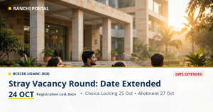 BCECEB UGMAC Stray Vacancy Round 2026: Date Extended