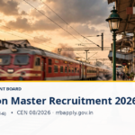 RRB Station Master Recruitment 2026 CEN 08/2026 — 1,250 posts