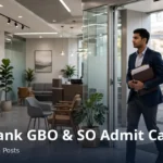 Union Bank GBO & SO Admit Card 2026 OUT: Exam 31 Oct
