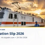 RRB ALP City Intimation Slip 2026: Link Live, CEN 01/2026