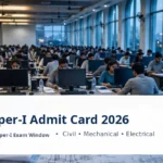 SSC JE City Intimation Slip 2026 OUT - download exam city slip