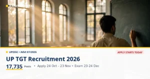 UP TGT Recruitment 2026: 17,735 Posts, Apply Online