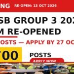 MPESB Group 3 Recruitment 2026: 1,700 Posts, Form Re-Open MPESB Group 3 Recruitment 2026