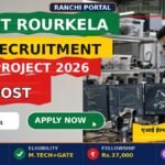 NIT Rourkela JRF Recruitment 2026 — Edge-AI Robotics Project, Apply by 12 October
