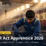 RRC NWR Act Apprentice 2026: 2,008 Posts, Apply by 22 Nov RRC NWR Act Apprentice Recruitment 2026 — 2,008 training slots
