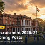 UCMS Recruitment 2026: 21 Deputation Posts, Apply by 4 Nov UCMS Recruitment 2026 – 21 non-teaching posts on deputation