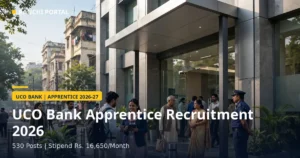 UCO Bank Apprentice 2026: 530 Seats, Apply by 29 Oct