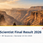 UPSC Geo Scientist Final Result 2026 Out: 66 Recommended