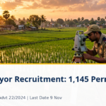 WBPSC Sub Surveyor Recruitment 2026 — 1,145 permanent posts, last date 9 November 2026